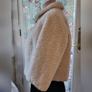 VINTAGE 1950s cropped dress coat size S/M